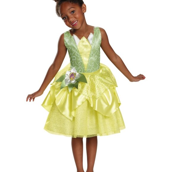 Disney Tiana and the Frog Costume - Size Medium (7/8) Girls - Picture 4 of 13